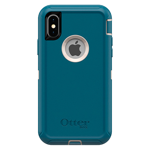 【年終出清 全新品】iPhone X / Xs OtterBox Defender 防禦者系列 保護殼 【藍綠色】 螢幕通空設計版 IPhone,手機殼,保護殼,軍規,防摔,OtterBox,X,XS,11,11PRO