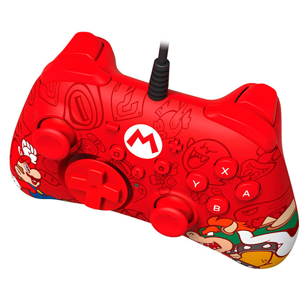 HORI 瑪利歐款 專用有線控制器 Nintendo Switch Nintendo,switch,hori,joy-con,十字鍵,瑪利歐,手把,PRO手把,紅色,有線手把