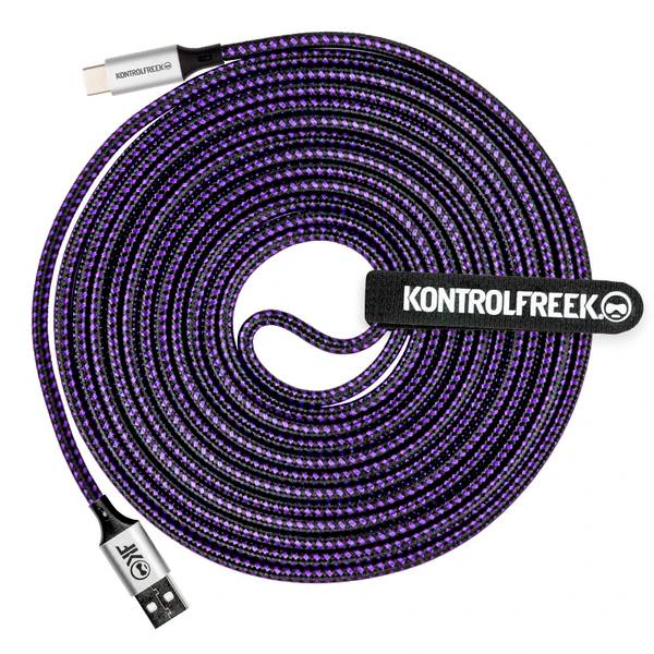 KontrolFreek USB A-to-C 電競級 Gaming Cable / 3.6米 12英尺 / 台灣公司貨 KontrolFreek,USB,A-to-C,Gaming Cable,專業玩家周邊,傳輸線,Type-c,充電線