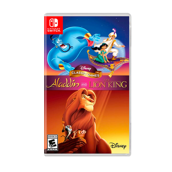 NS 迪士尼經典遊戲：阿拉丁和獅子王 // 英文版 PS4,NS,百萬,模擬,引勤,農耕,中文版,務農,牧場,預購,農青
