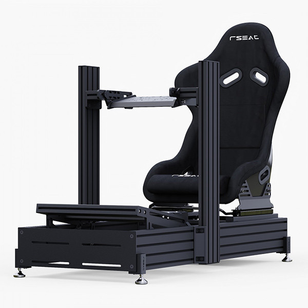 RSEAT 鋁擠型 頂級 高強度 賽車架 A1 PRO GT / 下鎖式 / 包含桶椅 / 可升級 FiA級 動態模擬 / 台灣公司貨 RSEAT,A1 PRO GT,鋁擠,賽車架,方向盤,MOZA,Thrustmaster,動態模擬,D-BOX