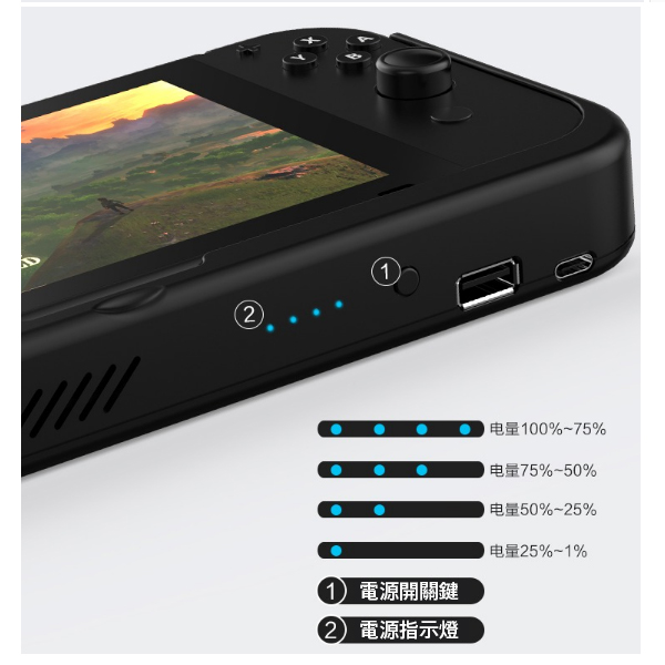 NS 攜帶式 電池背殼+全皮保護蓋 ※可當行動電源※ 大容量 一萬毫安 10000MAH  NS,攜帶式,電池,背蓋,保護殼,大容量,電源,電池,背殼