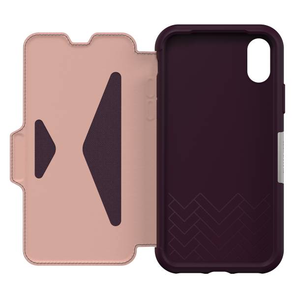 【年終出清 全新品】iPhone X / Xs OtterBox Symmetry Leather Folio 真皮 保護殼【葡萄紫】 IPhone,手機殼,保護殼,軍規,防摔,OtterBox,X,XS,11,11PRO