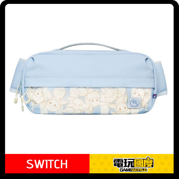 NS 單肩包 Nintendo Switch 2 / HORI 伊布 寶可夢 / 台灣公司貨 / 斜背包 NS,單肩包,泡芙包,Nintendo Switch 2 ,HORI,伊布,寶可夢,台灣公司貨,手提包,收納包