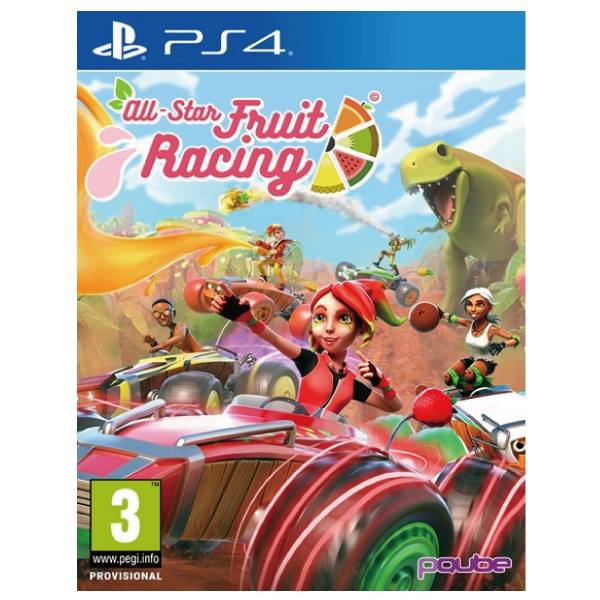 PS4 全明星水果賽車 ※ 中文版 ※ All-Star Fruit Racing PS4,全明星水果賽車,中文版,All-Star Fruit Racing,水果賽車