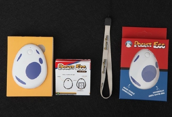 POCKET EGG 懶人蛋 自動抓寶神器 ※台灣代理公司貨※ 精靈寶可夢 自動抓怪 補給 藍芽20m 電力長達三個月 POCKET EGG,懶人蛋,POCKET,精靈寶可夢,自動抓怪,補給,藍芽,自動抓寶,自動抓寶手環,抓寶手環