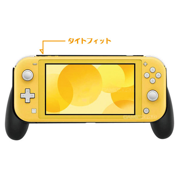 NS Switch Lite 握把 握柄套 / 黑色 硬殼 Nintendo,switch,hori,joy-con,十字鍵,瑪利歐,手把,lite,一體成形,TPU