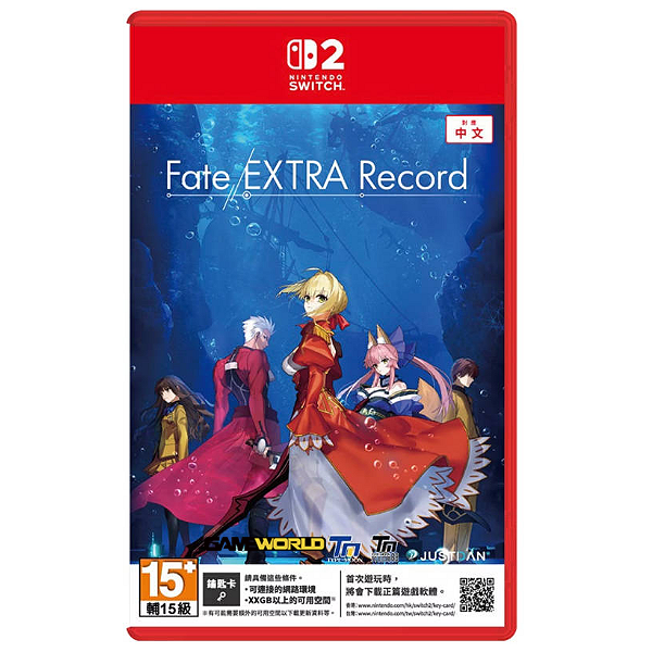 【預購】NS2 Fate/EXTRA Record / 亞中版 Nintendo Switch NS2,PS5,Fate EXTRA Record,Nintendo Switch,型月,TYPE-MOON,FATE