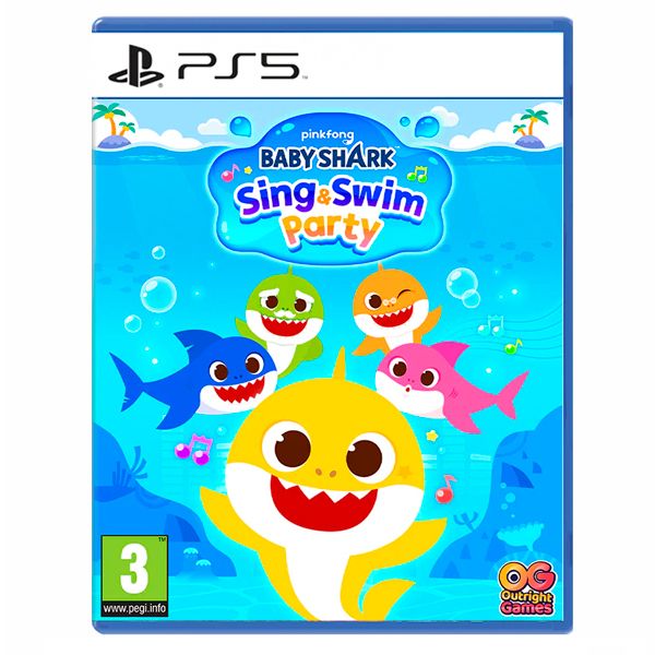 PS5 鯊魚寶寶：唱游派對 / 中英文版 NS,PS4,PS5,鯊魚寶寶：唱游派對,Baby Shark: Sing & Swim Party,Baby Shark,節奏,派對,音樂