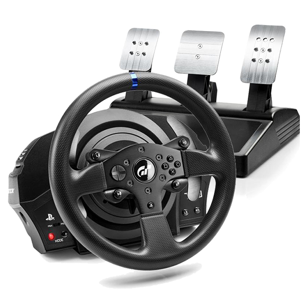 T300RS GT 方向盤 ＋ PS5 GT7 / 跑車浪漫旅 / 三踏板 動力回饋 / THRUSTMASTER / 台灣代理公司貨 PS5,T300RS,T300,G29,FANATEC,TGT,GT7,羅技,方向盤,賽車架