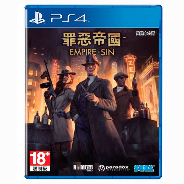 PS4 Empire of Sin 罪惡帝國 / 中文版 PS4,NS,Empire of Sin,罪惡帝國,中文,射擊,美式,RPG,賭場,經營,SAGE