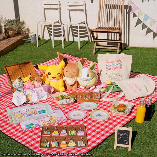 【一番賞】寶可夢 anytime ～Sunny picnic～/ 台灣代理版 一番賞,萬代,台灣代理,玩偶,寶可夢,皮卡丘,伊步,雙重中獎
