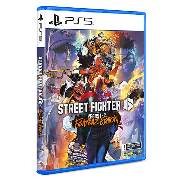 【預購】PS5 快打旋風 6 Years 1-2 Fighters Edition 亞中版 NS2,快打旋風,SF6,格鬥,快打,大搖,PS4,PS5,拳皇,生死格鬥