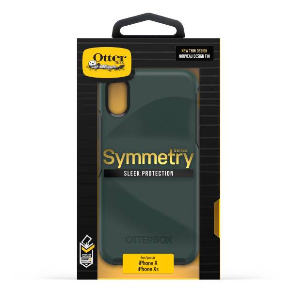 【年終出清 全新品】iPhone X / Xs OtterBox Symmetry 炫彩幾何系列 保護殼 【深綠色】 IPhone,手機殼,保護殼,軍規,防摔,OtterBox,X,XS,11,11PRO