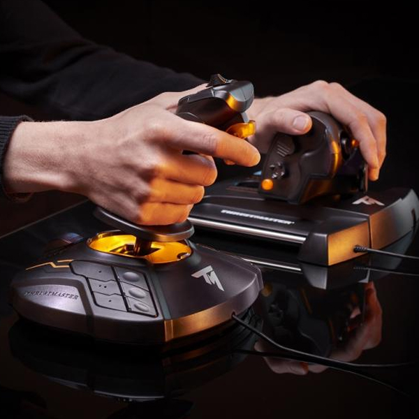 飛行搖桿 T.16000M FCS Hotas // For PC // THRUSTMASTER 飛行搖桿,T.16000M,Hotas,Flight Pack,T16000M,THRUSTMASTER,模擬飛行,飛機,操縱桿,空戰奇兵