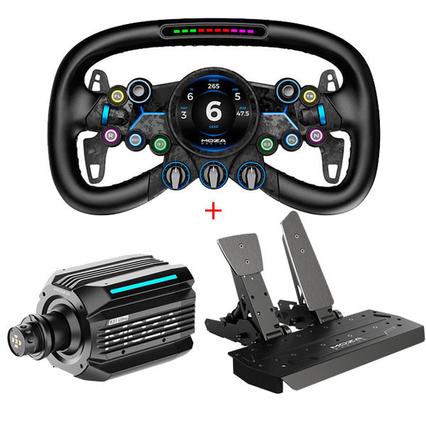 【頂級 熱銷】MOZA R21 Ultra DD 旗艦 直驅 方向盤 F1盤 套餐 / 魔爪 台灣公司貨 MOZA,R21 Ultra,直驅,基座,CS V2P,RS V2,方向盤,Mbooster,主動式踏板
