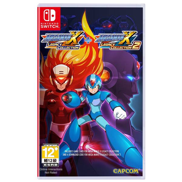 NS Megaman X 洛克人 週年紀念合集 1+2 ※ 英日文合版 ※  NS,洛克人,Megaman X,週年紀念合集,1+2,英日文合版,Rockman X,Nintendo Switch,Nintendo,Switch,PS4