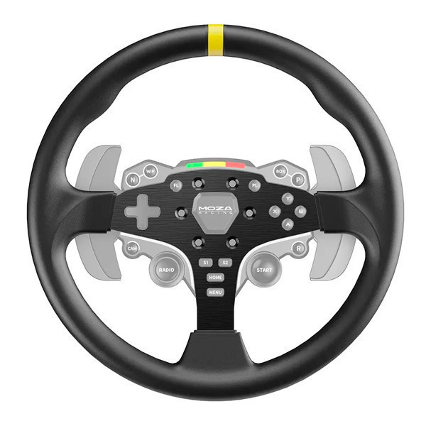 【二手】MOZA 盤體 12吋 ES盤用 / Round Wheel Mod for ES、ESX / 台灣公司貨 二手,中古,2手,寄賣,MOZA,R5,R3,ES盤面,盤體,方向盤,直驅