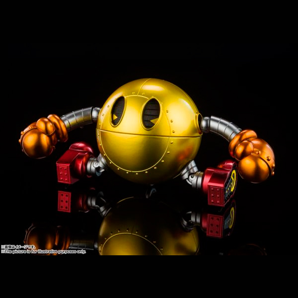 BANDAI 超合金 PAC-MAN 小精靈 / 萬代 正版 BANDAI,WAKA,Pac-Man,小精靈,可動公仔,萬代,正版,聲音,超合金