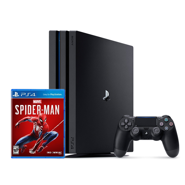 PS4 Pro版 主機 CUH-7117B 【黑色】 高階4K HDR // 全新未拆 台灣原廠公司貨 // 最強優惠 PS4,PRO,PS4 PRO,主機,PS VR,HDR,4K,CUH-7000,漫威蜘蛛人