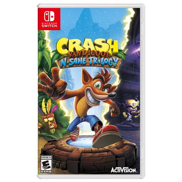 NS 袋狼大進擊 瘋狂三部曲 ※ Nintendo Switch NS,袋狼大進擊,瘋狂三部曲,日英文版,Crash Bandicoot,NINTENDO SWITCH,SWITCH