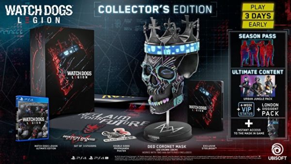 PS4 看門狗：自由軍團 / 中文典藏版  預購,PS4,NS,看門狗,2020,中文版,自由軍團,自由性高,多人