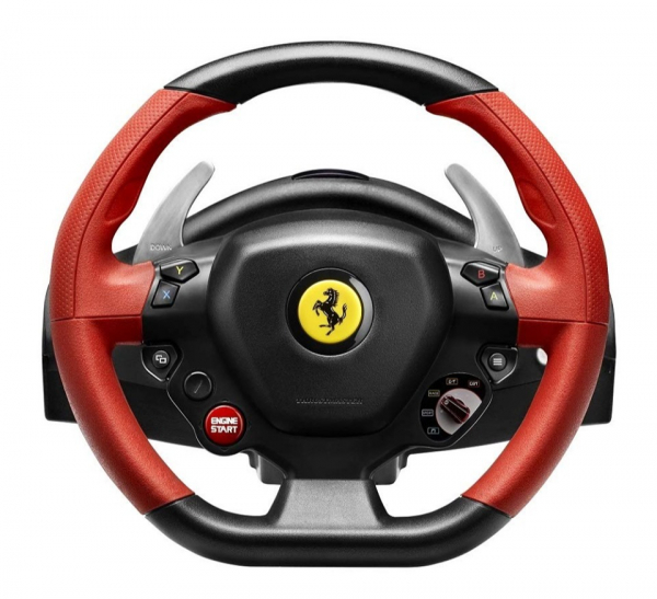 Ferrari 458 Spider 方向盤 / XBOXONE用 / Thrustmaster // XBOXONE,T300,G29,T150,spider,Ferrari,圖馬斯特,方向盤,賽車架,賽車模擬