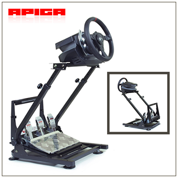 APIGA 賽車架 AP2 前段 / 對應 MOZA THRUSTMASTER 羅技 賽車方向盤  可免卡分期 / 台灣製造 公司貨 收納,GT,Playseat,賽車架,AP1,AP2,RS1,折疊,挑戰者,方向盤