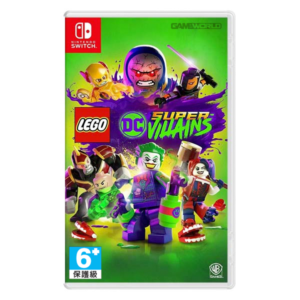 NS 樂高 DC 超級反派  ※ 中文 一般版 ※  Nintendo Switch NS,樂高,反派,中文版,一般版,動作,小丑,超人,漫威,Nintendo Switch,switch