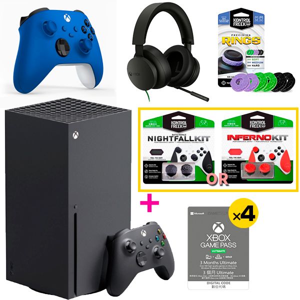 Xbox Series X + XGPU 3個月＋XBOX 遊戲 / 光碟機版 / 台灣公司貨 Xbox Series X,XBOX,遊戲機,電視遊樂器,台灣公司貨,XBOX ONE,XSX,XSS,光碟機
