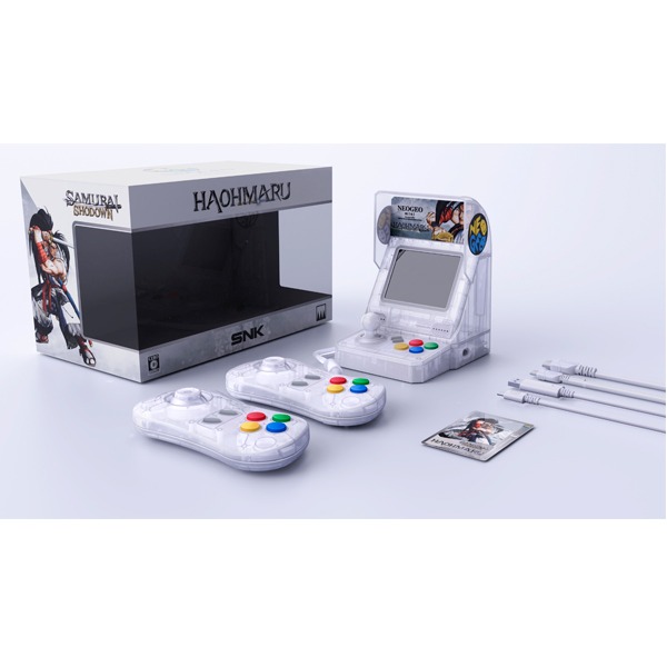 NEOGEO mini 侍魂限定組 霸王丸版  SKN,NEOGEO,mini,拳皇,40,週年,侍魂,侍魂曉,特別
