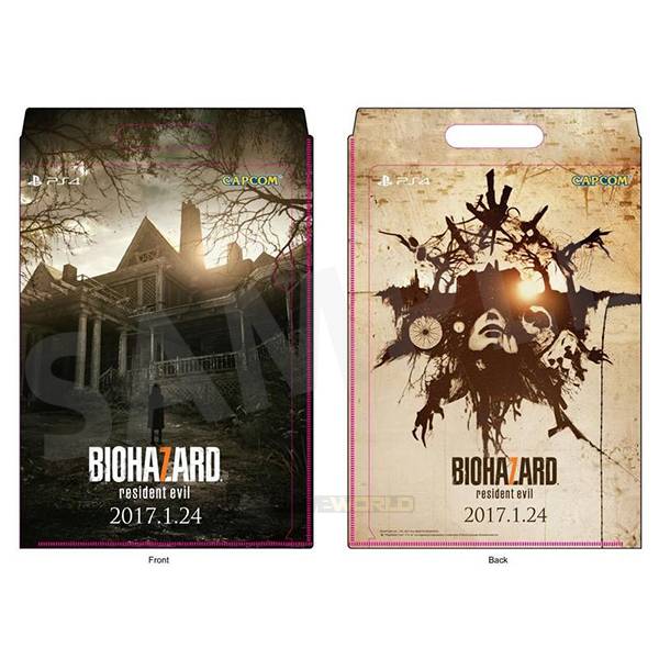 【門市兌換】惡靈古堡 7 資料夾 贈品,兌換,門市會員,電玩國度,全境封鎖,T恤,T-shirt,衣服,特典,