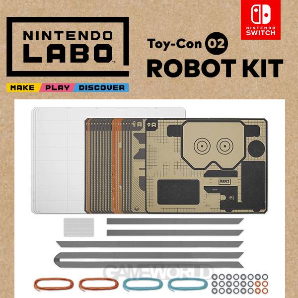 Nintendo LABO 任天堂實驗室 ROBOT KIT Toy-con02 ※ 日文版 ※ Nintendo Switch 【最強優惠】 NS,任天堂 LABO,LABO,ROBOT,VARIETY,Toy-con,Nintendo Switch,NINTENDO LABO,NINTENDO,NS LABO