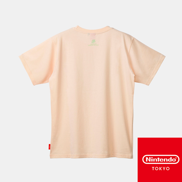 動物森友會 / 粉色 狸貓 短T / Nintendo TOKYO 動物森友會,粉色,短T,棉質,圖案,周邊小商品,Nintendo,TOKYO,動森,日本