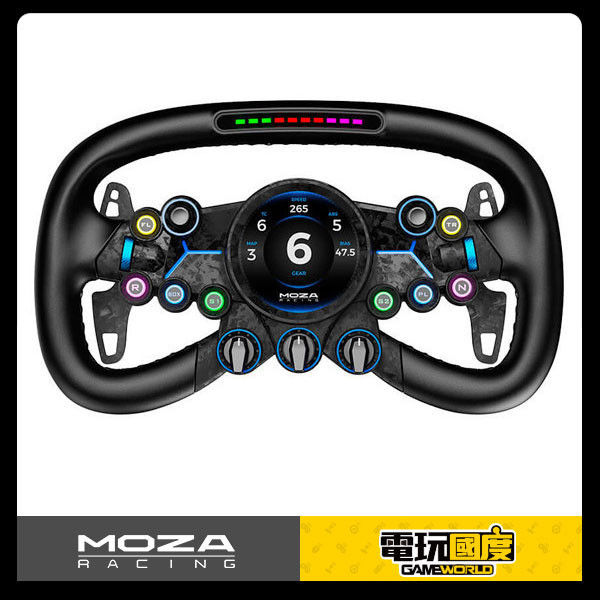 MOZA 魔爪 MOZA Vision GS Wheel 盤面 / VGS / 台灣公司貨 MOZA,Vision GS Wheel,盤面,GS,方向盤,魔爪,UI系統,R5,直驅,賽車模擬,VGS