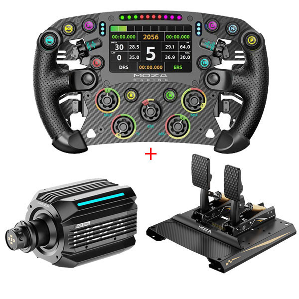 【頂級 熱銷】MOZA R21 Ultra DD 旗艦 直驅 方向盤 F1盤 套餐 / 魔爪 台灣公司貨 MOZA,R21 Ultra,直驅,基座,CS V2P,RS V2,方向盤,Mbooster,主動式踏板