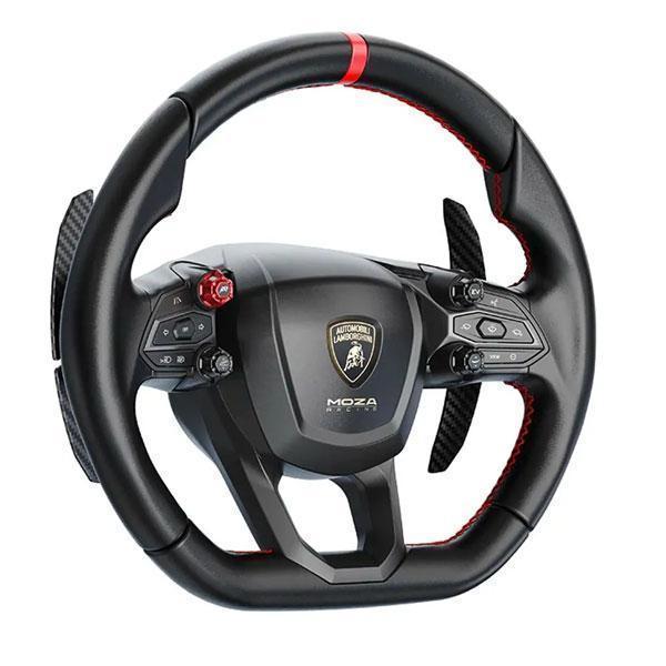 【極新 二手】MOZA AUTOMOBILI LAMBORGHINI 藍寶堅尼 / 方向盤 盤面 / 台灣公司貨 MOZA,魔爪,藍寶堅尼,方向盤,盤面,LAMBORGHINI,台灣公司貨