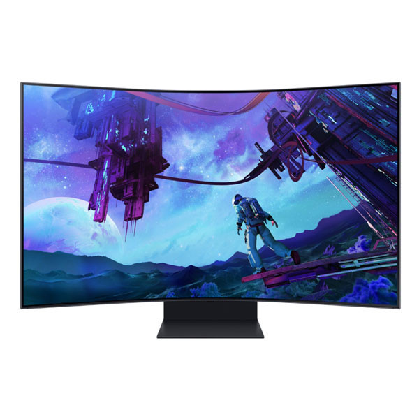 SAMSUNG 三星 Odyssey ARK 二代 / 55吋 曲面 電競螢幕 / 1000R 多工分割 可旋轉 / 台灣公司貨 SAMSUNG,三星,電視,Ark,Mini LED,螢幕,S55CG970NC,曲面,電競,55吋