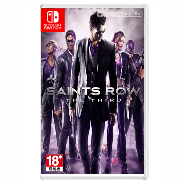 NS 黑街聖徒 3 // 亞英版 //  Nintendo Switch NS,SWITCH,黑街聖徒3,黑街聖徒,黑幫,集團,動作,亞英版
