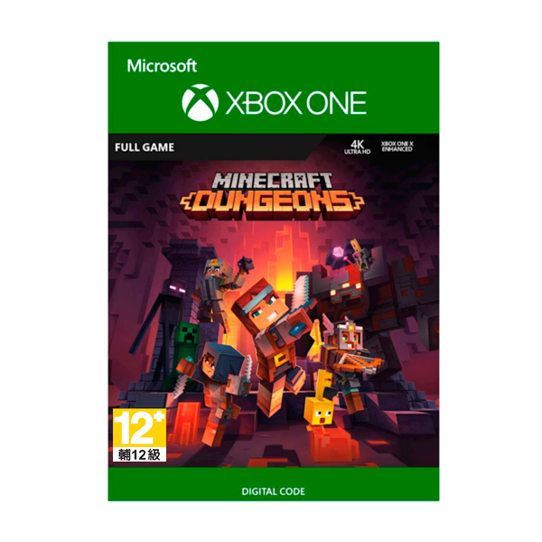 XBOX 我的世界 地下城 / 英文英雄版 / 下載版 XBOX,XBOXONE,Xbox Series,我的世界,地下城,英文版,下載版,序號,RPG,沙盒