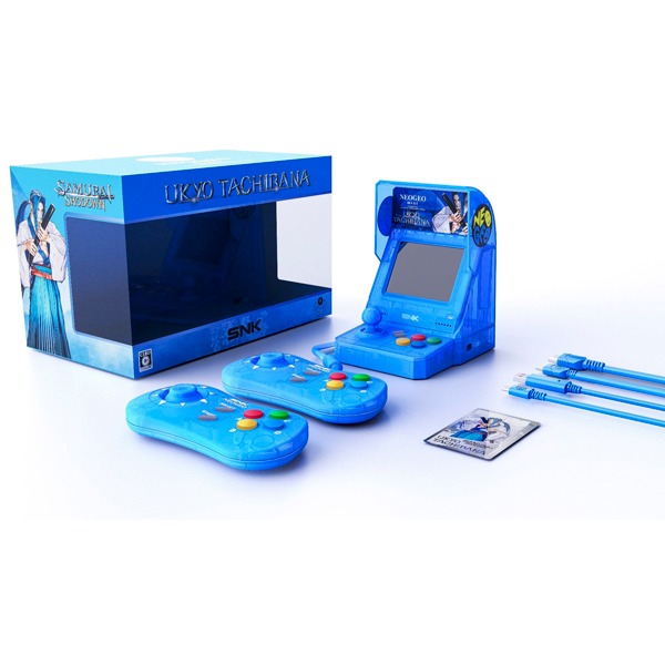 NEOGEO mini 侍魂限定組 橘右京版 SKN,NEOGEO,mini,拳皇,40,週年,侍魂,侍魂曉,特別