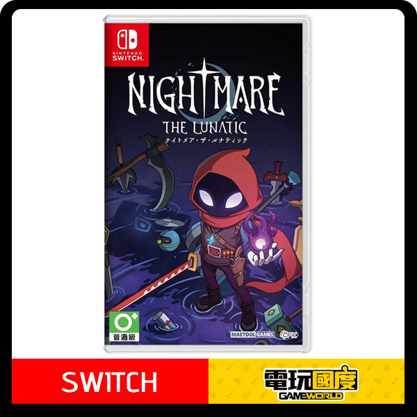 【預購】NS 惡夢狂人 / 亞中版 Nintendo Switch NS,惡夢狂人,亞中版,Nintendo Switch,Switch,動作,Rogue
