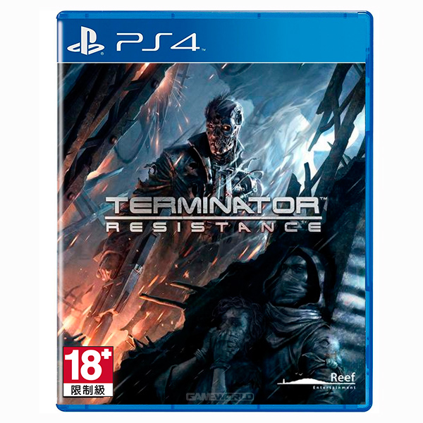 PS4 魔鬼終結者：反抗時刻 / 中文版 PS4,魔鬼終結者：反抗時刻,魔果終結者,射擊,中文版,末日,審判日,骷髏,簡體