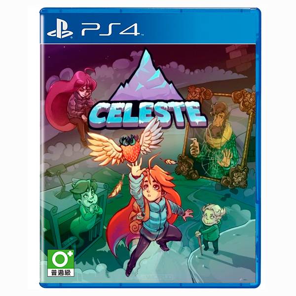 PS4 蔚藍 Celeste / 簡中英版 PS4,NS,蔚藍,Celeste,多人遊戲,魔塔大亂鬥,中文,類銀河戰士,惡魔城,橫向過關