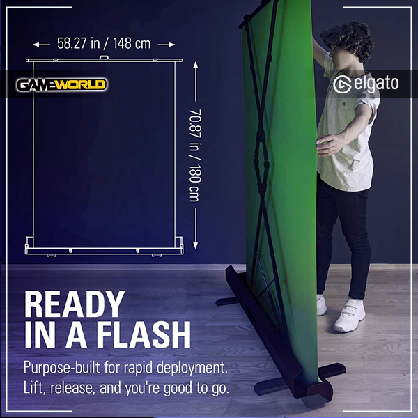 Green Screen 直播 背景 綠幕 綠屏 立地式 / 德國 ELGATO / 直播神器 / 台灣公司貨 Green Screen,綠幕,背景,直播神器,去背,Elgato,圓剛,去背,綠屏