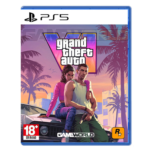【預購】PS5 俠盜獵車手 6 GTA 6 Grand Theft Auto VI 中文一般版 PS5,俠盜獵車手,GTA,Grand Theft Auto ,中文版,動作,冒險,角色扮演