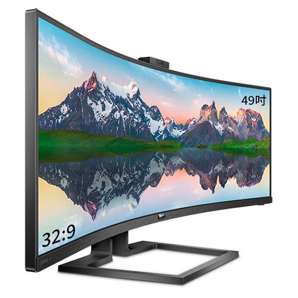 PHILIPS 49型 32:9 VA 曲面 1800R 電競螢幕 / 499P9H1 飛利浦 / 台灣公司貨 PHILIPS,飛利浦,49型,32:9,VA,曲面,電競螢幕,499P9H1,飛行模擬,賽車模擬