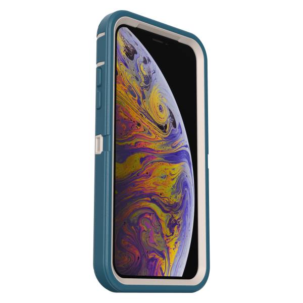 【年終出清 全新品】iPhone Xs Max OtterBox Defender 防禦者系列 保護殼 【藍綠色】 螢幕通空設計版 IPhone,手機殼,保護殼,軍規,防摔,OtterBox,X,XS,11,11PRO