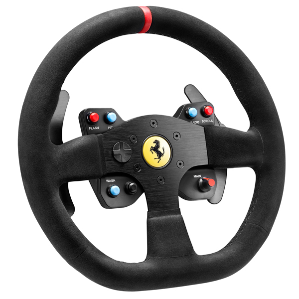 THRUSTMASTER 法拉利 599XX EVO 30 Wheel Add-On Alcantara Edition 盤面 / 台灣公司貨 THRUSTMASTER,法拉利,599XX EVO,盤面,Alcantara ,麂皮,台灣公司貨,12吋