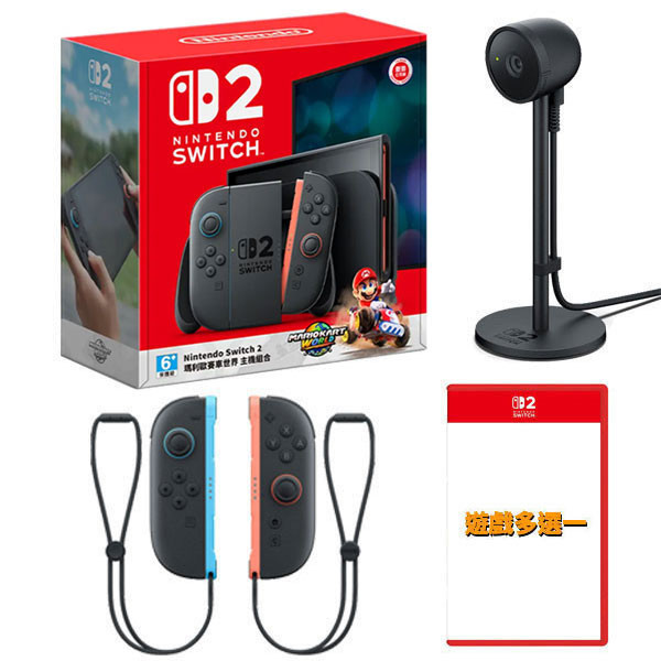 NS2 任天堂 新世代主機 Nintendo Switch 2 / 瑪利歐賽車世界 同捆機 / OLED版 / 台灣公司貨 PS5,Slim,主機,Nintendo switch,NS,任天堂,台灣公司貨